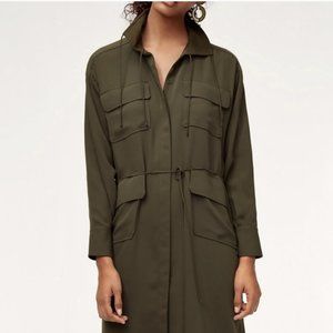 Black Aritzia Babaton duster/dress